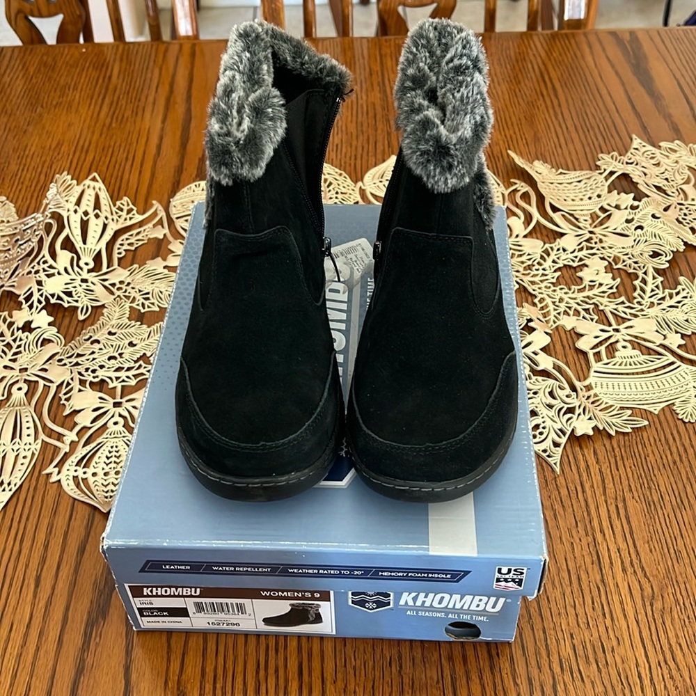 Black boots